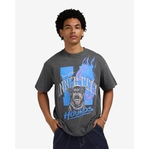 HONOR THE GIFT Inner City Hounds Rottweiler Graphic T Shirt Mens XL Washed Black